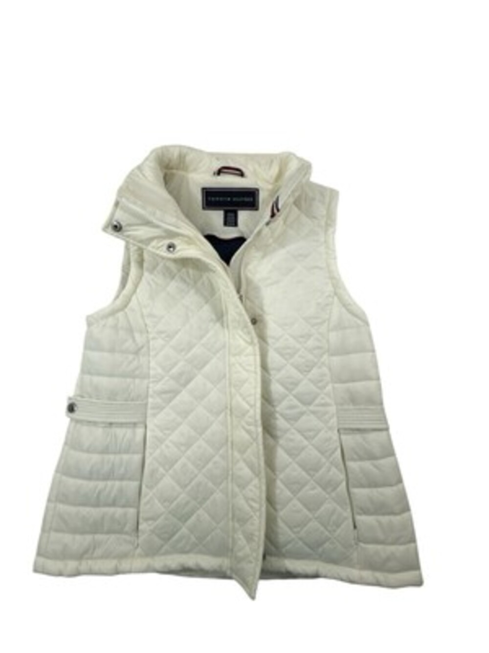 Tommy Hilfiger Women Puffer Vest Zip Front & Pockets Size M